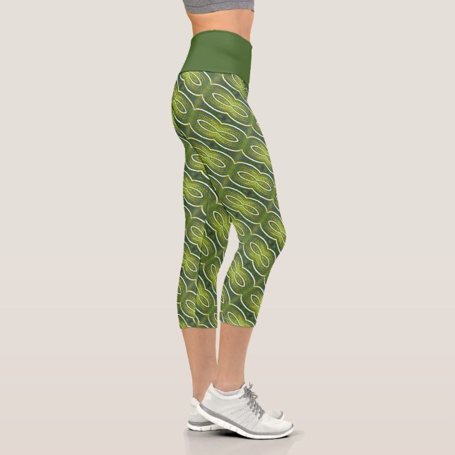 tropisch capri leggings (Rechts)