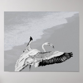 Tropisch-druckbare Kunst und Kunst in Schwarz und  Poster