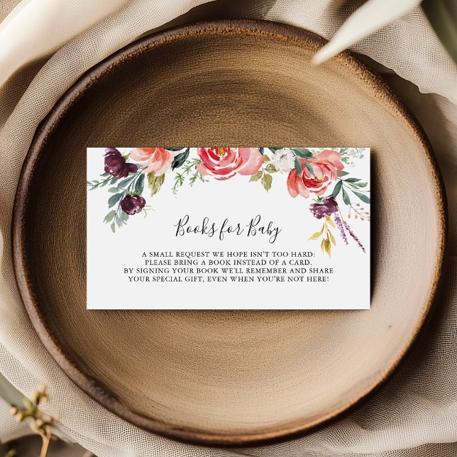 Tropisch farbenfrohe Summer Baby Showbuchanfrage Begleitkarte (Von Creator hochgeladen)