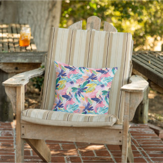 Tropisch Florales Outdoor  Kissen