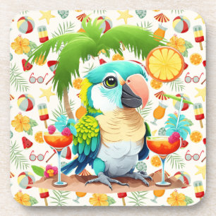 tropisch getränkeuntersetzer