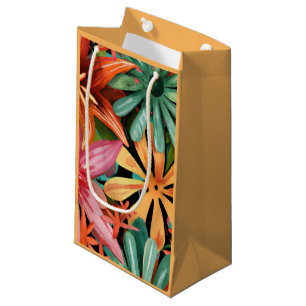 tropisch/hawaiianisch/blumenreich/Blume Kleine Geschenktüte