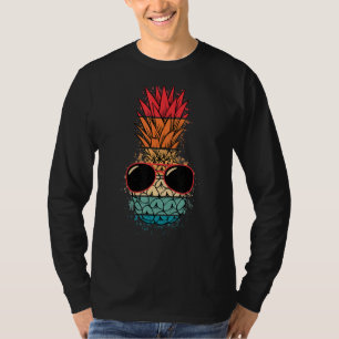 Tropisch-Hawaiianische Ananas-Sonnenbrille Aloha R T-Shirt