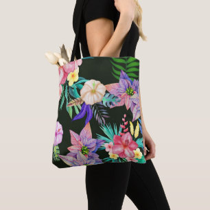 tropisch-hawaiianische Blume Tasche