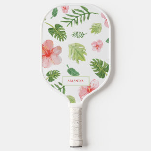 tropisch-hawaiisch pickleball schläger