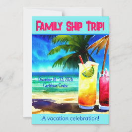 Tropisch-tropisches Türmagazin Magneteinladung