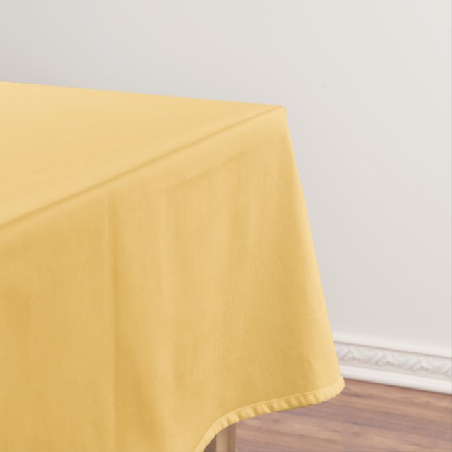Tropisch warmes Gelb Tischdecke (Beispiel)