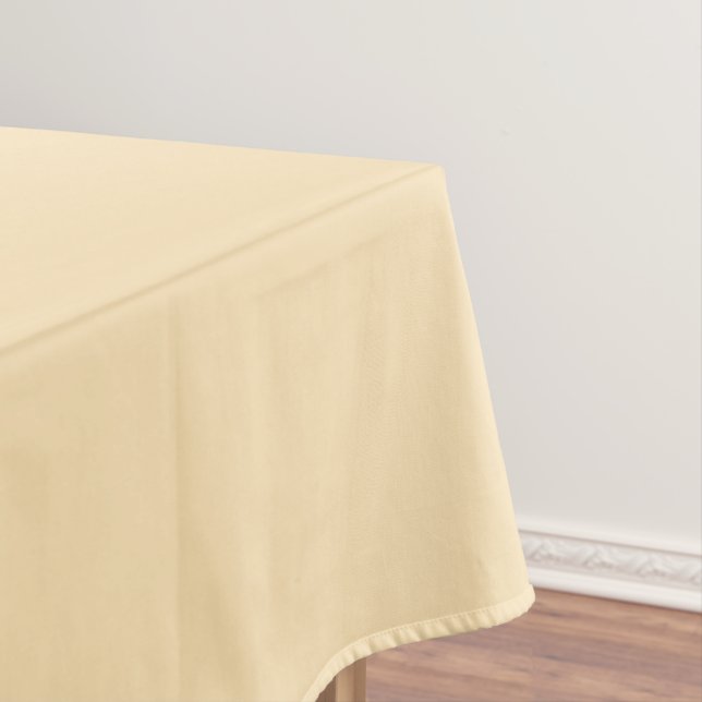 Tropisch weiche, gelbe Tablette Tischdecke (Beispiel)