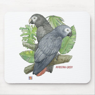 Tropische Afrikaner GreysMouse Auflage Mousepad