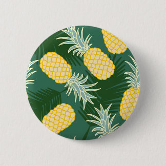 Tropische Ananas Button