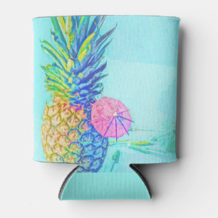 Tropische Ananas Dosenkühler