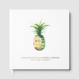 Tropische Ananas-Gästebüchern Gästebuch