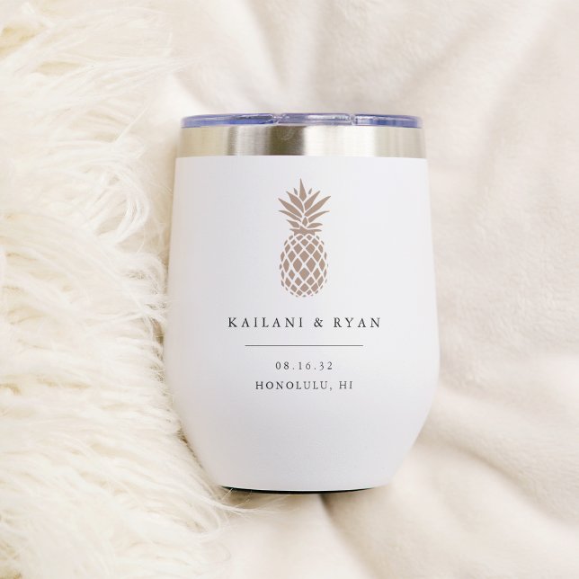 Tropische Ananas-Hochzeit in Urlaubsort Gefallen (Von Creator hochgeladen)