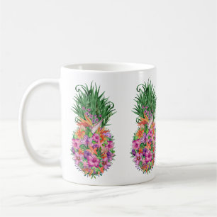 Tropische Ananas Kaffeetasse