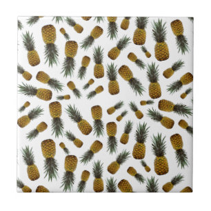 Tropische Ananas Keramikfliese