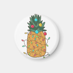Tropische Ananas Magnet