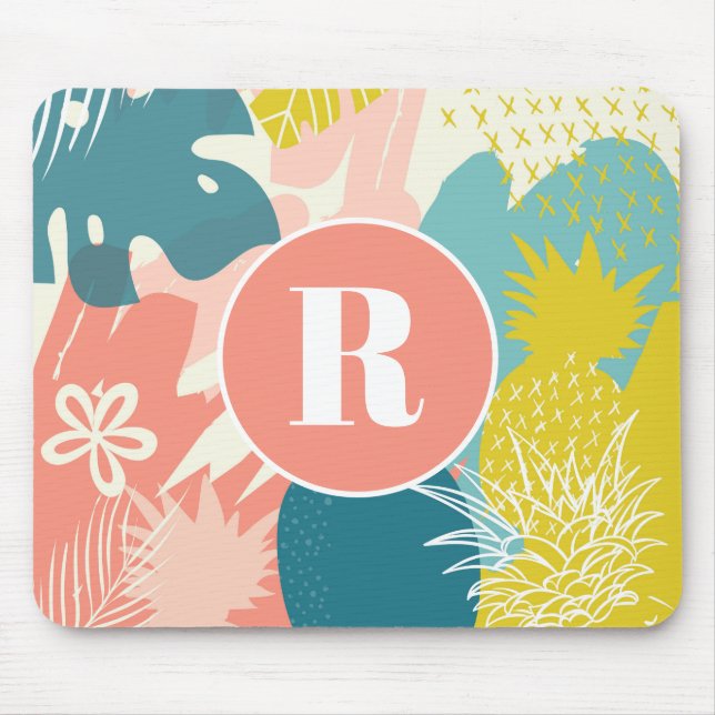 Tropische Ananas-Maus-Pad Mousepad (Vorne)