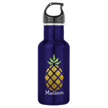 Tropische Ananas mit Ihrem Namen