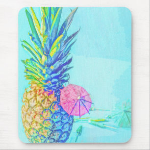 Tropische Ananas Mousepad