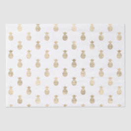 Tropische Ananas Seidenpapier