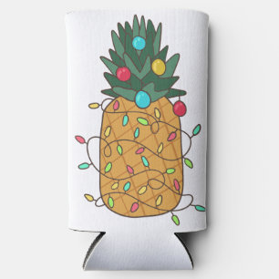 Tropische Ananas Selters Dosenkühler