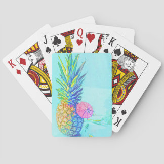 Tropische Ananas Spielkarten