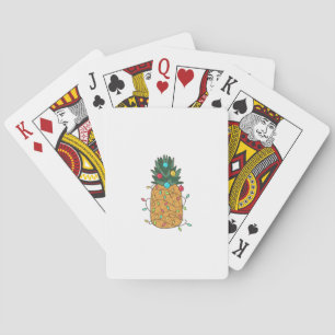 Tropische Ananas Spielkarten