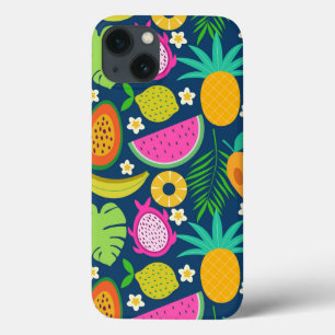 Tropische Ananas Wassermelone Banana Früchte Case-Mate iPhone Hülle