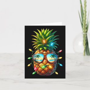 Tropische Ananas Weihnachtslieder Weihnachten Weih Karte
