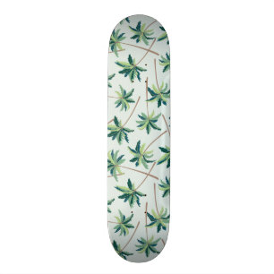 Tropische australische Fuchsschwanz-Palme Skateboard