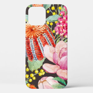 Tropische australische Pflanze Bank für Aquarellen Case-Mate iPhone Hülle
