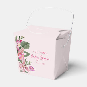 Tropische Babyparty Geschenkschachtel