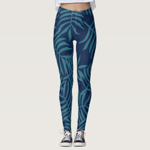 Tropische Banane verlässt hawaiisches Trendy Leggings
