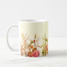 Tropische Bananenblätter Kaffeetasse