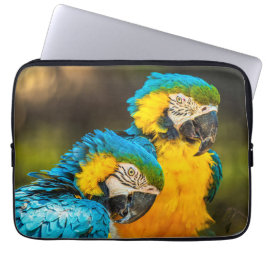 Tropische Begleiter - Wildlife-Foto-Wandkunst-Druc Laptopschutzhülle