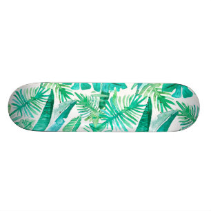 Tropische Blatt-Plattform durch Megaflora Entwurf Skateboard