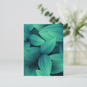 Tropische Blätter 11 Postkarte