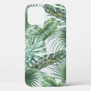 Tropische Blätter aus Palmen, Monstera, Bananenbla Case-Mate iPhone Hülle