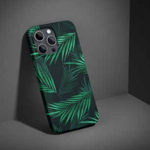 Tropische Blätter iPhone 13 Pro Max Fall Hülle