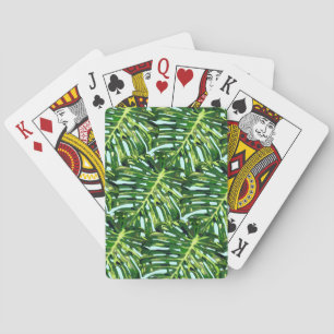 Tropische Blätter Kartenspiel Spielkarten