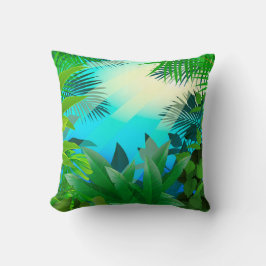 Tropische Blätter Kissen