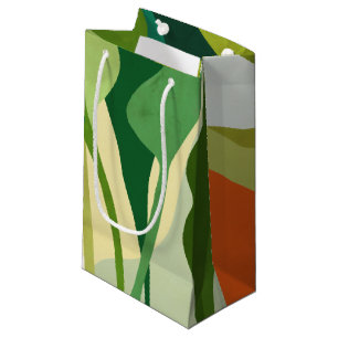 Tropische Blätter Kleine Geschenktüte