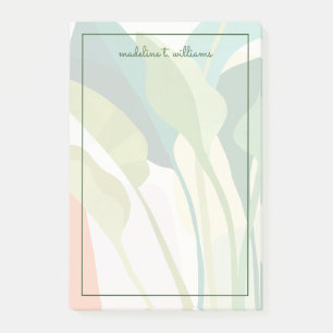 Tropische Blätter Post-it Klebezettel