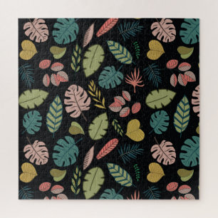 Tropische Blätter: Sommer Vintage Blüten