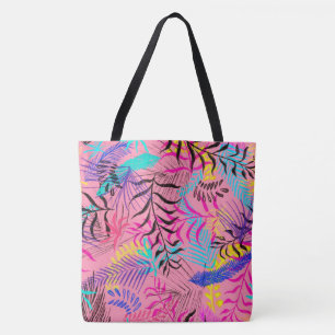 Tropische Blätter Tasche