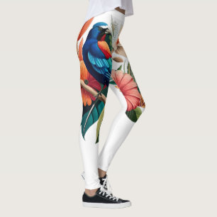 Tropische Bliss: Eine lebendige Fusion der Flora Leggings