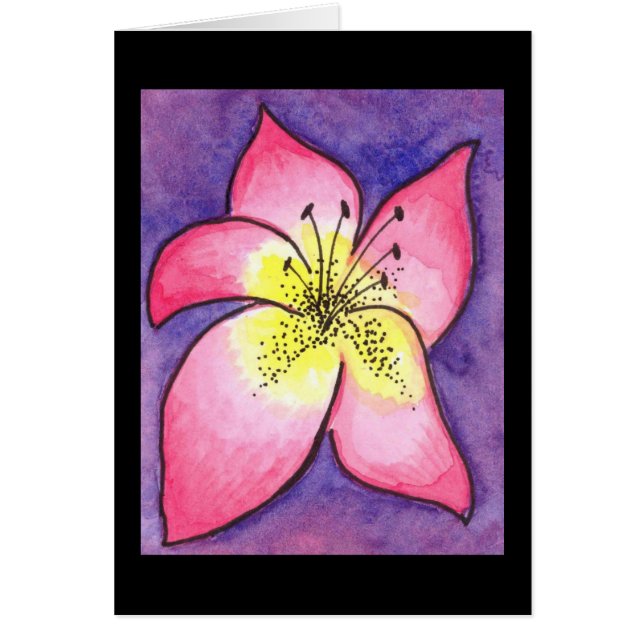 Tropische Blume (Vorne)