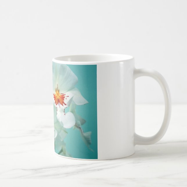 Tropische Blume der hawaiianischen "tanzenden Lady Kaffeetasse (Rechts)