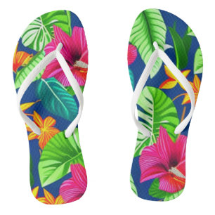 Tropische Blume Flip Flops
