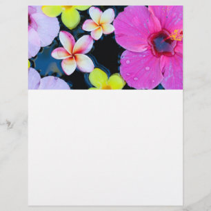 Tropische Blume Flyer